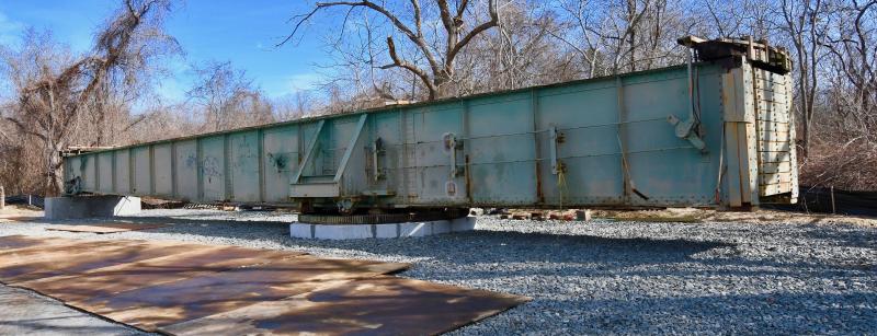 Work will now begin to improve the new swing-bridge site and turn it into a display area aimed at preserving Lewes’ railroad history.