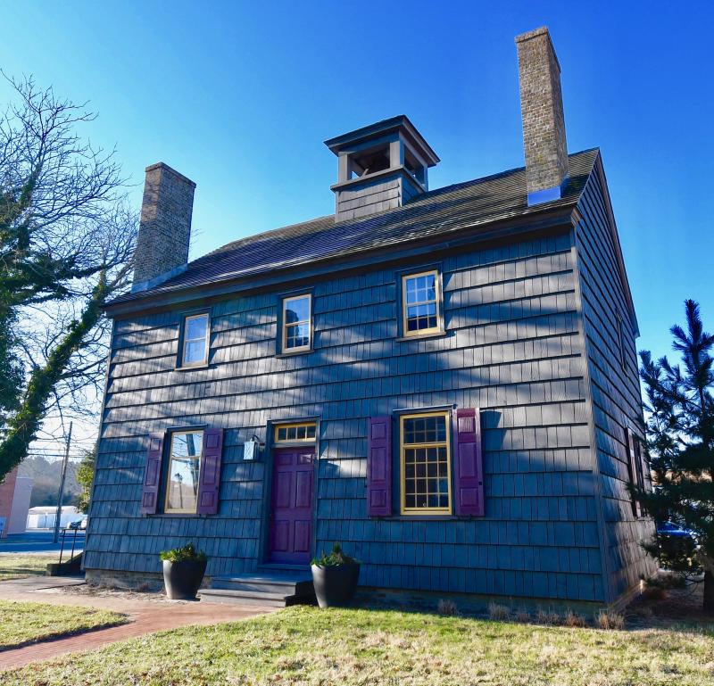 The Old Sussex County Courthouse was moved to this site less than a block off The Circle around 1836 to make way for the courthouse we see today. The old courthouse was the first building on The Circle, dating back to the 1790s. RON MACARTHUR PHOTO