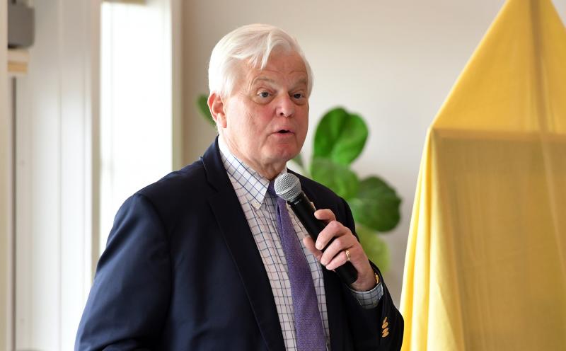 Lewes Mayor Ted Becker has been a longtime friend of the Rev. George Edwards and has worked extensively with him on numerous projects.