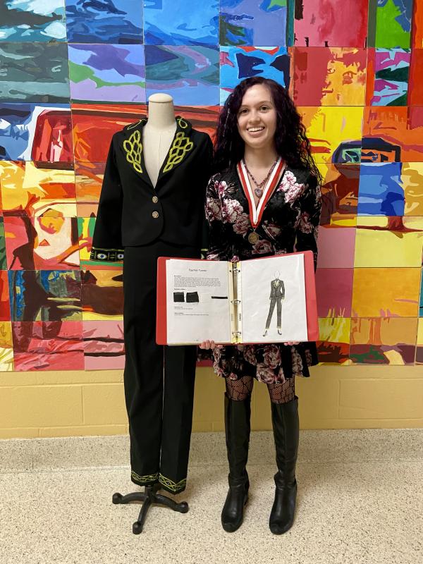 Cape district textile student wins gold in state contest