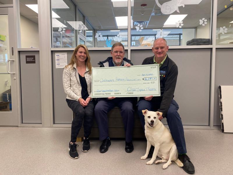 Clear Space raises $6,000 for Delaware Humane Association