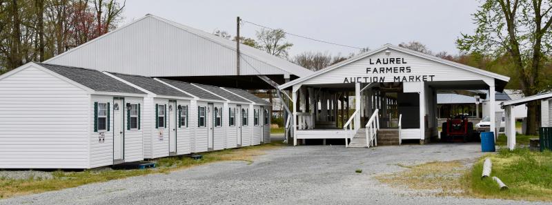 The Laurel Farmers’ Auction Market in Laurel, known as The Block, has been the place for farmers to sell watermelons since 1940.