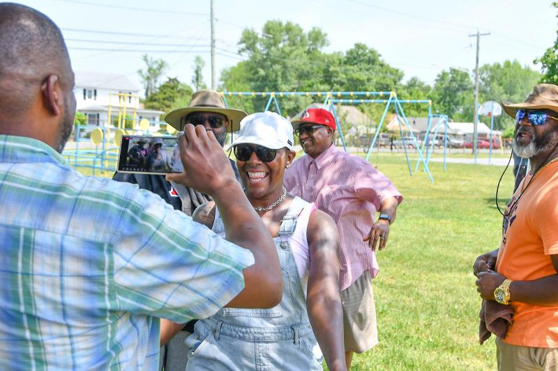 Cape grad Tracy Duffy promotes the event on Facebook Live.