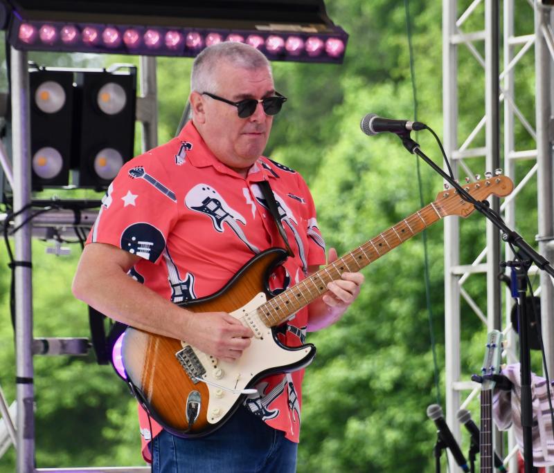 Joey Fulkerson is a well-known musician throughout the area. His band is one of the fan favorites at June Jam.