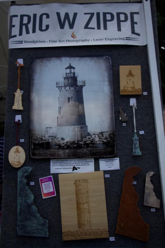 Eric W. Zippe’s unique approach blends several mediums to capture iconic landmarks around the Cape Region.