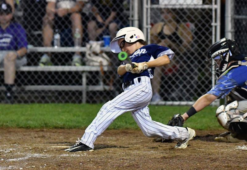 Nate Kristunas drives a 2-2 fastball into the outfield to break a scoreless tie and secure a walk-off victory.