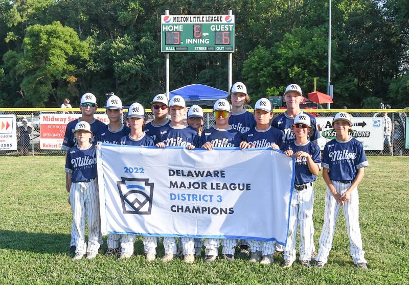The Milton Major League All-Stars stayed alive in the state tournament July 29, with a 9-7 win over MOT. DAN COOK PHOTO
