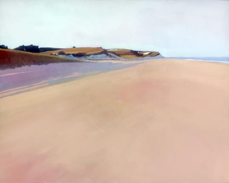 “The Coast of Delaware,” oil, 16-by-20-inches, Andrew Criss