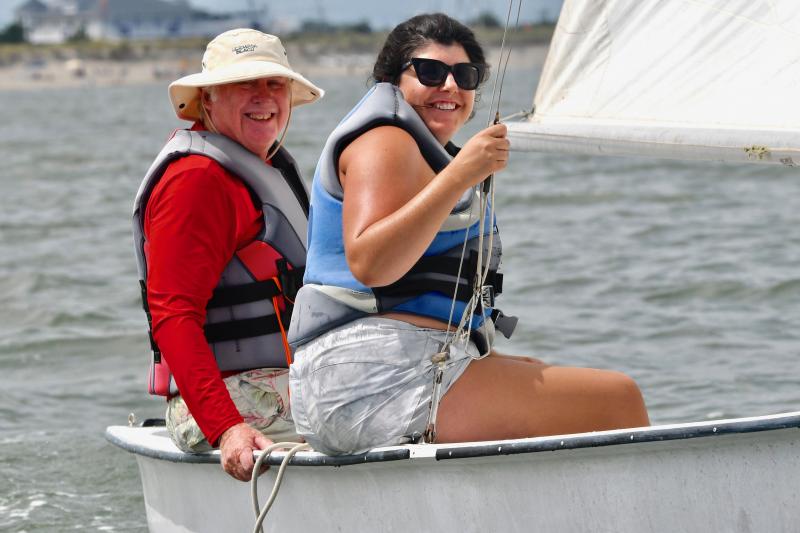 LYC father and daughter Joe and Maria Smith finished in fifth place in Mobjack competition and won the Family Award.