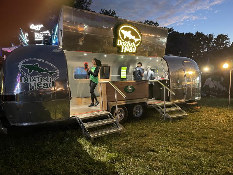 What would a Firefly Festival be without Dogfish Head brews? The Milton brewery has been a supporter of Firefly since its inception. RON MACARTHUR PHOTO