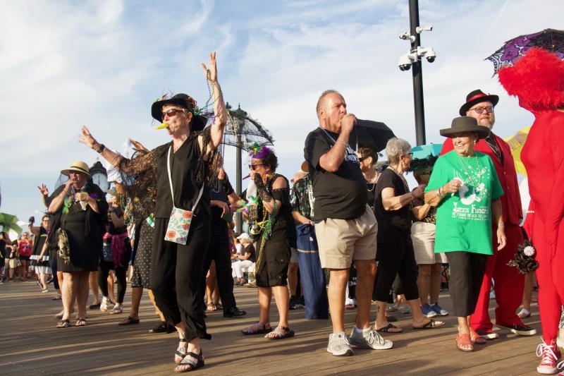 While not officially recognized as a stage of grief, dancing and playing the kazoo brought great comfort to some of those in grief.