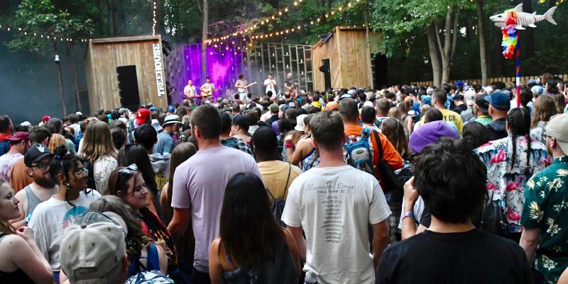 The Treehouse is one of four music venues on the expansive Firefly grounds in The Woodlands. RON MACARTHUR PHOTO