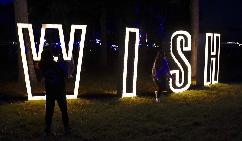 What will you wish for at Firefly? Probably four days without rain and wind, especially for thousands of campers. RON MACARTHUR PHOTO