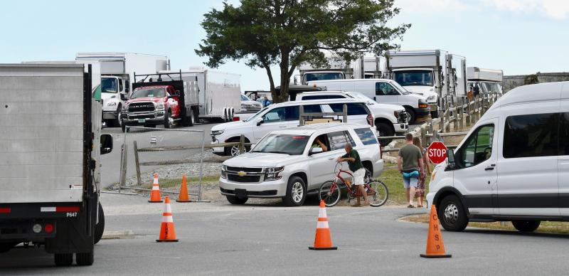 Early Sept. 26, the Herring Point parking lot in Cape Henlopen State Park was a beehive of activity.