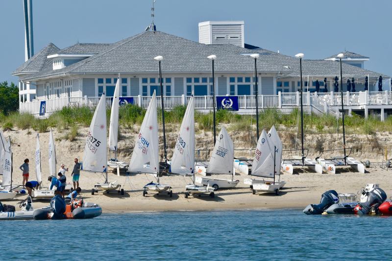 LYC’s roots can be traced back to sailing. Races and regattas are still an important part of the yearly schedule at the club. RON MACARTHUR PHOTO