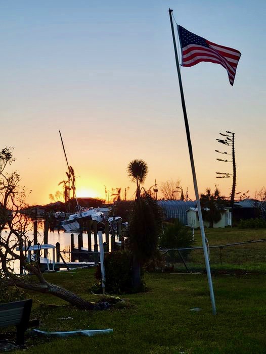 Ever optimistic, Bert has posted several sunset photos similar to this one on his Facebook page. He said each day is a blessing.