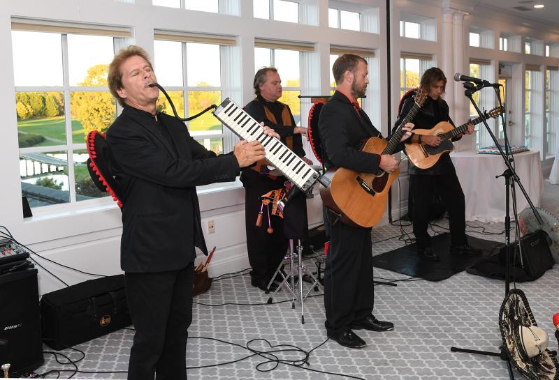 The Hot Sauce Band entertains attendees and keeps them dancing throughout the evening.