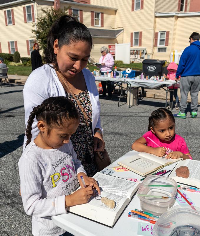 Milford awash in art activities for Big Draw Festival