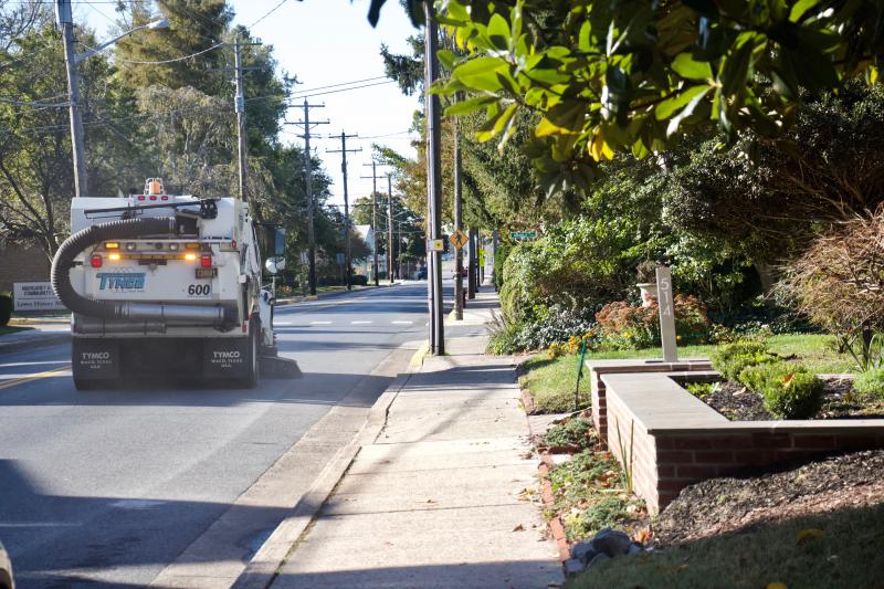 The ordinance prohibits installing pavement and other impervious surfaces in the right of way, except when there is a need to access the roadway and a permit has been issued.
