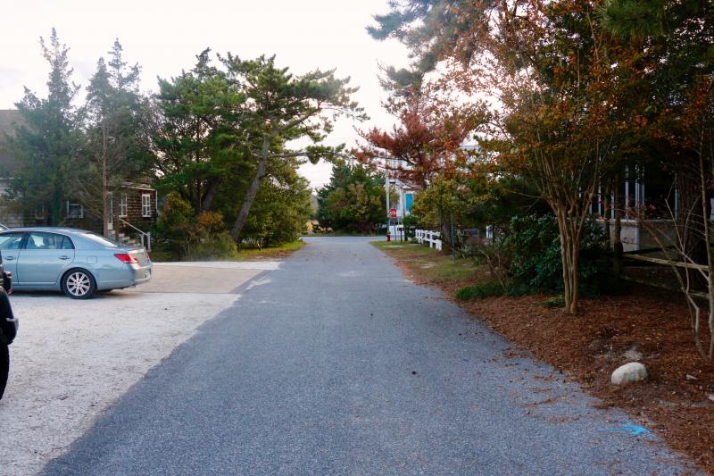 Two property owners on Kentucky Avenue applied for dedicated street parking when the city permitted the process, while another built a space for parking.