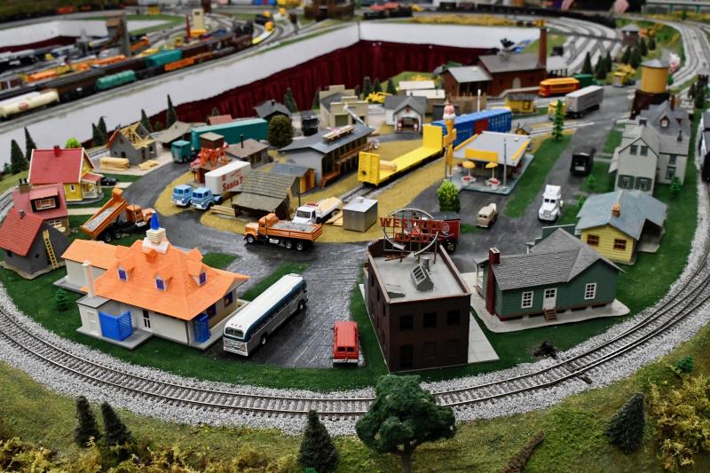 The layout is a delight to young and old, and the Christmas season is the perfect time to let the public view it.