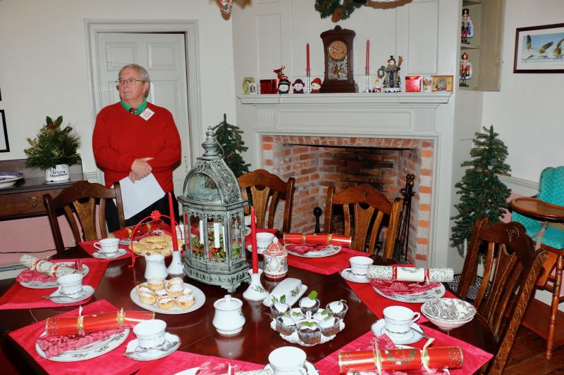 Milton Betts greets guests coming into the dining area of 420 Kings Highway, informing them that while the pastries are homemade and real, they are there to be observed, not touched.