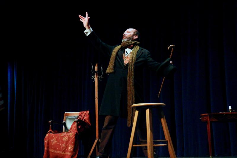 Gerald DIckens’ version of Fred Scrooge lightened up the dark mood Scrooge had set. Dark was after all, cheap.