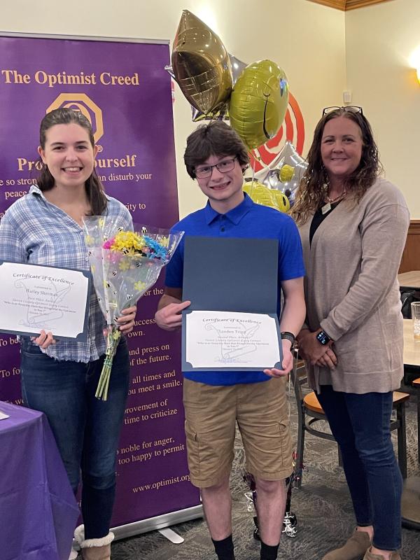 optimist club essay contest