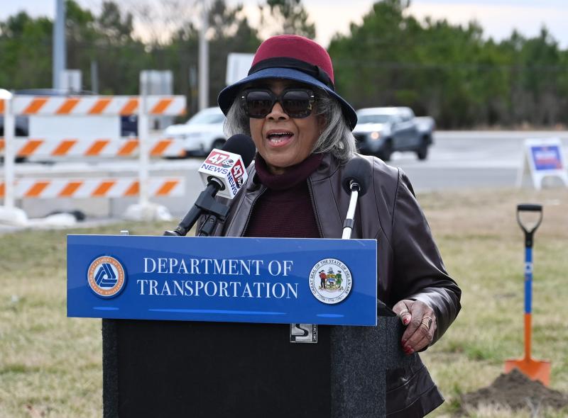 Rep. Stell Parker Selby, D-Milton, says she’s happy to see something finally done to improve the Five Points area.