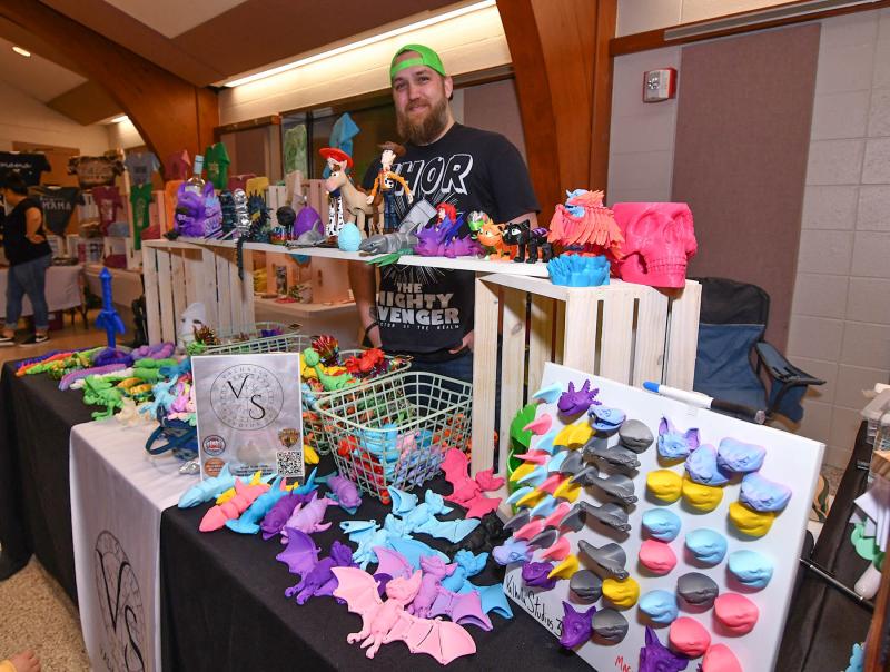 Alex McClure of Valhalla Studios 3D sells unique 3D-printed items that make great gifts. For more information, find Valhalla Studios 3D on Facebook.