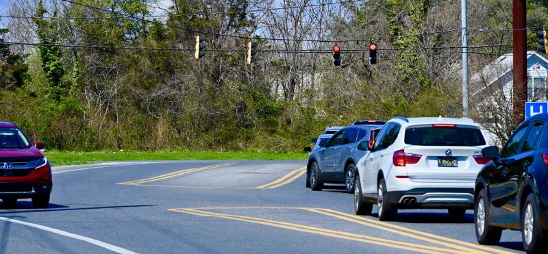Included in the upcoming improvements to realign Old Orchard Road is a new Savannah Road intersection with a new section (in the vacant lot) of Old Orchard Road. RON MACARTHUR PHOTO