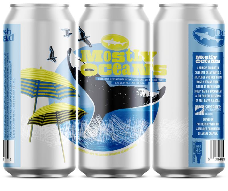 Dogfish brews Mostly Oceans to benefit Surfrider Foundation