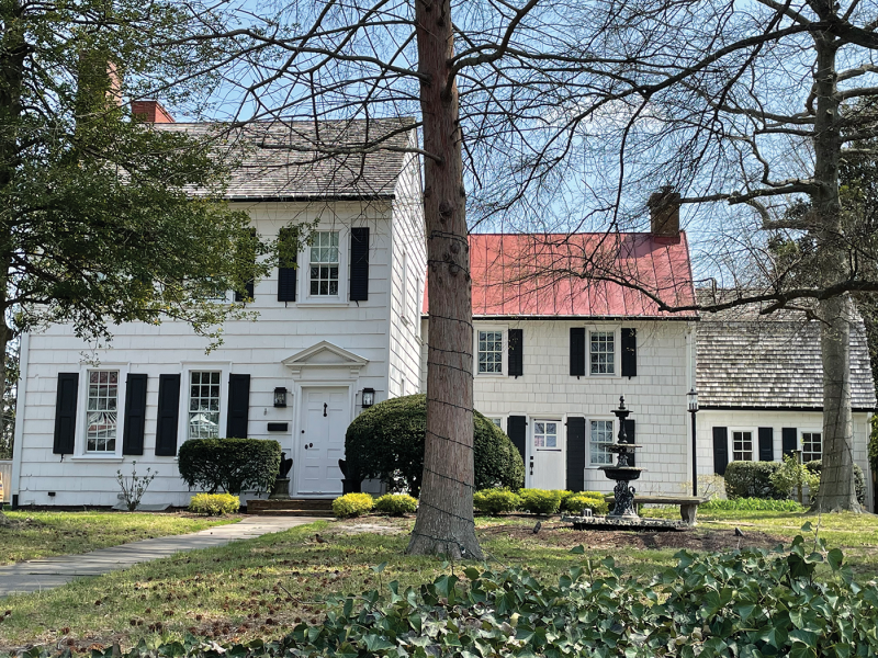 The Col. David Hall House on Kings Highway in Lewes is on the National Register of Historic Places. Hall was the 15th governor serving from 1802-05. BERNADETTE HEARN PHOTO