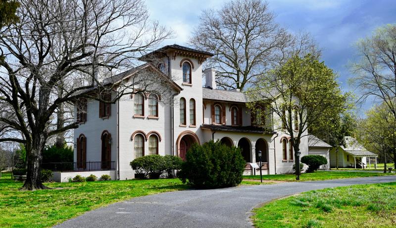 The Gov. Ross Mansion in Seaford is the former plantation of Gov. William Ross, who served from 1851-55. It’s owned and maintained by the Seaford Historical Society. RON MACARTHUR PHOTO