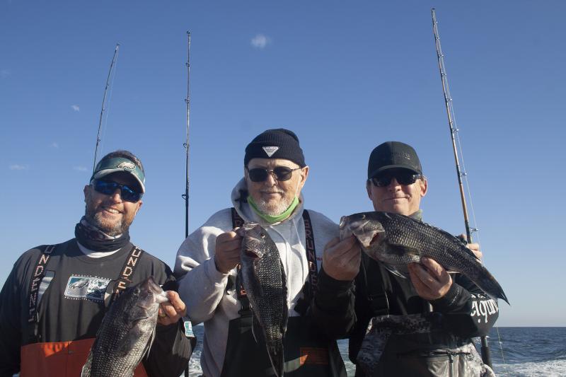 New Jersey tog season opens with nice catches, a lot of rain