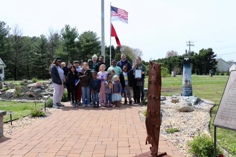 The Green Beret Project Sussex is led by Katie Nelson and her husband Daniel. The nonprofit specializes in reaching kids from marginalized communities and teaching them life, career and personal skills through hands-on projects. Shown in back are (l-r) Jaliyah Gardner, Josiah Nelson, Vilmares Rivera, Braylen Perez, Carmen Perez, Sam Wilton, Daniel Nelson and Katie Nelson. In middle are Alvin Rivera, Gio Jean-Louis, Hayden Doscol, Samorrah Lucas, Joshua Lucas and Lehem Lucas. In front are Melina Rivera, Shyanne Wilton, Jaylin Neal, Alayna Wilton, Janae Neal, Nadiya Nelson and Lera Nelson. AARON MUSHRUSH PHOTOS