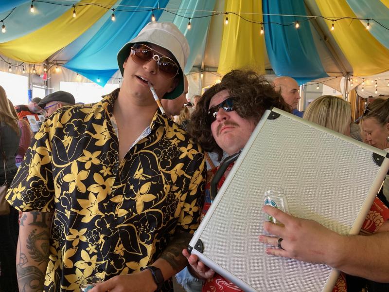 The Best Judges Costume award for audience members was a no-brainer, going to Dylan “Raoul Duke” Stevens and Wes “Dr. Gonzo” White, for their outfits inspired by Hunter S. Thompson’s “Fear and Loathing in Las Vegas.”