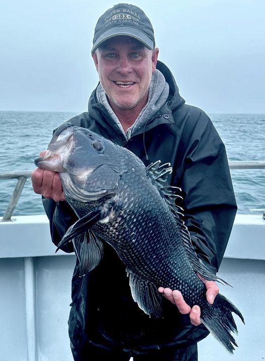 9 Pound Flounder and 5 Pound Sea Bass - Ocean City MD Fishing