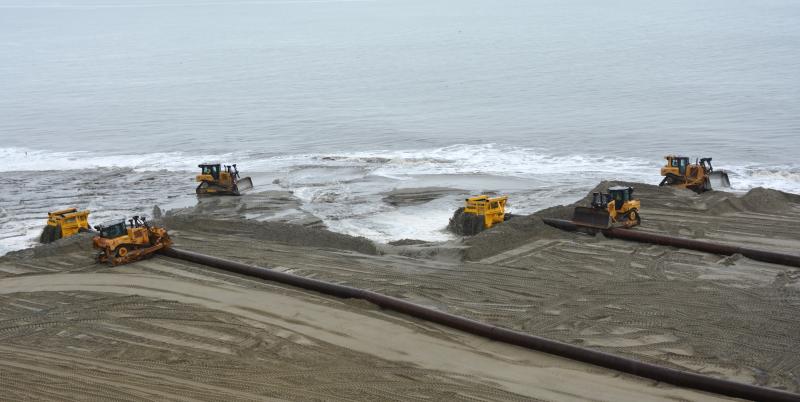 Army Corps updates beach replenishment timeline, sand totals | Cape Gazette