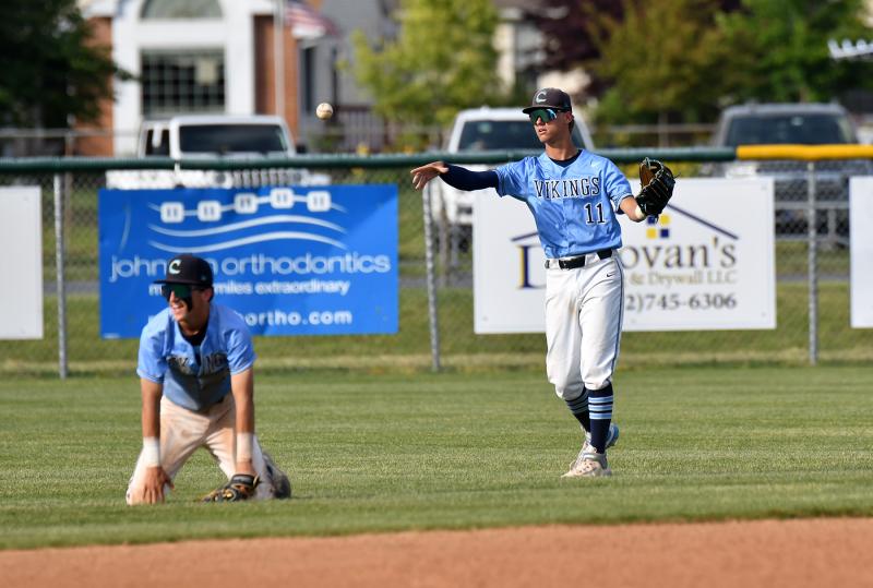 Barritt Ross throws over Owen Daminger.