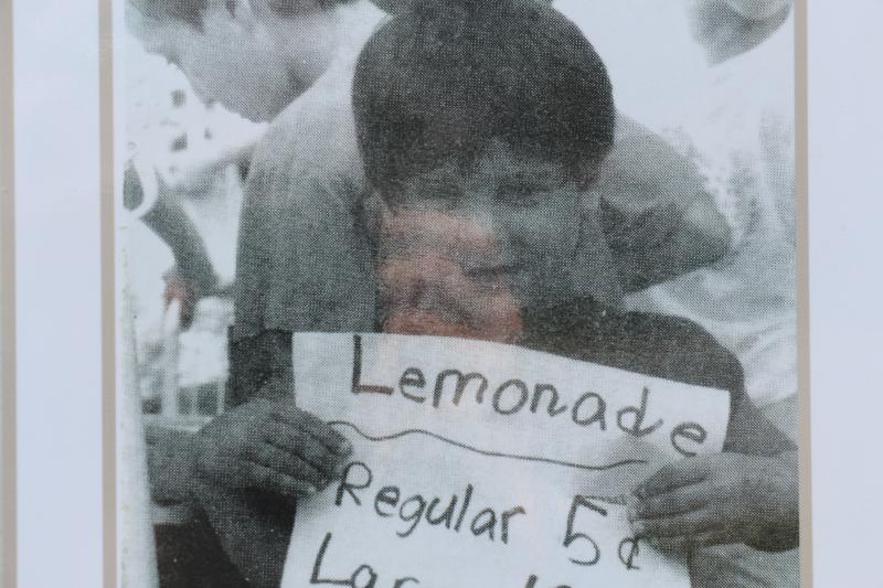 Joseph Staffieri began working in the family business at a very young age. His lemonade stand was a bit different than the other kids on the block. AARON MUSHRUSH PHOTO