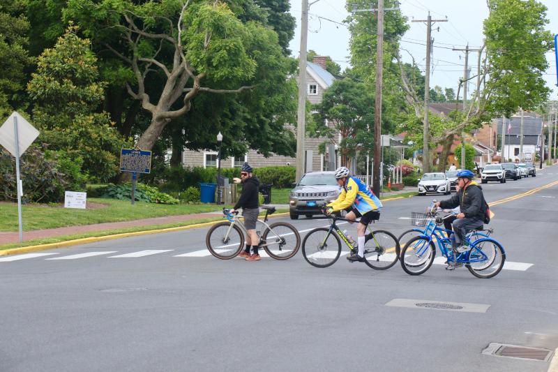 It’s important to share the road with bikers and to be aware of any biking activity while traveling on roadways.