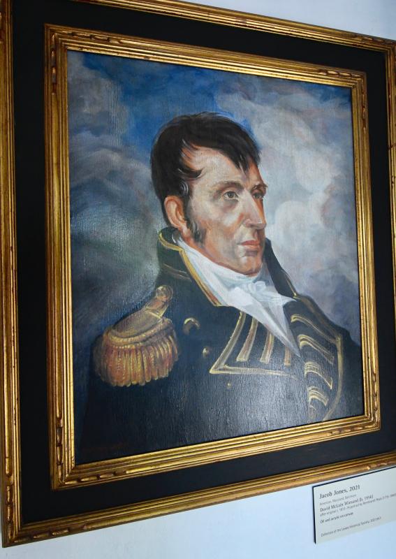 The Ryves Holt House Museum in downtown Lewes has an exhibit on the incredible naval career of Jacob Jones. RON MACARTHUR PHOTO