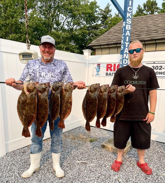 Flounder fishing at the Old Grounds