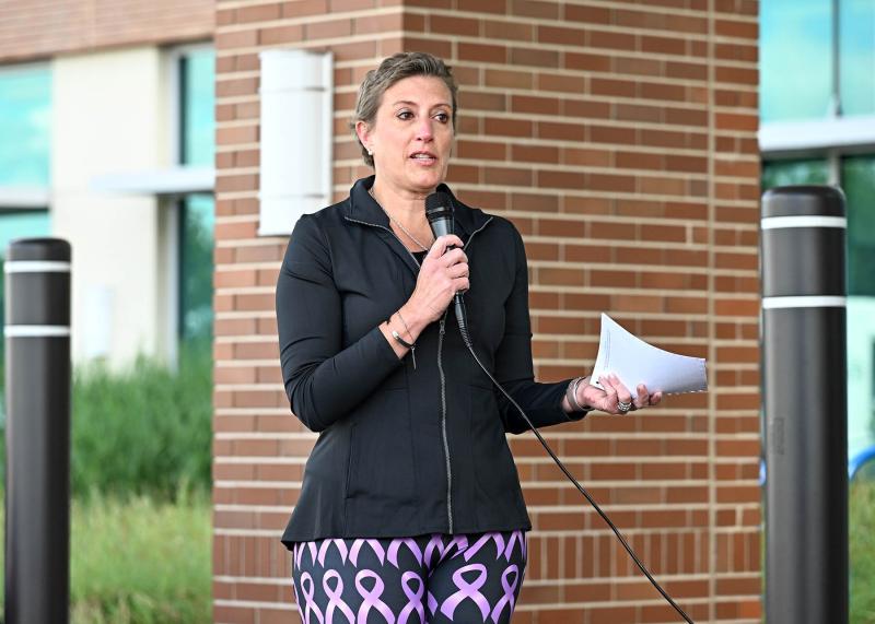 Cancer survivor Alison Leigh Andrew speaks of her fantastic treatment given by Beebe Healthcare and the Tunnell Cancer Center.