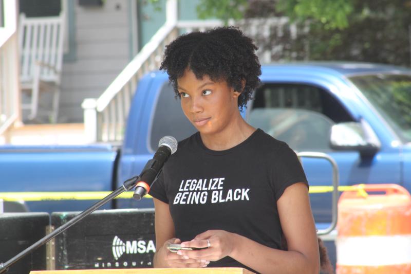 Tierra Shockley, a rising junior at Calvary Christian Academy, discusses what a world without racial biases and preconceived notions based on stereotypes would look like.