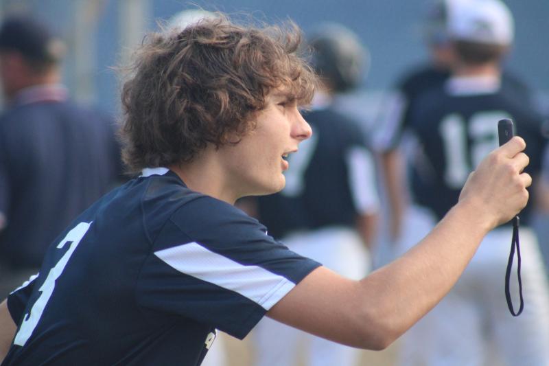 Despite tearing a number of ligaments in his foot/ankle, Conner Garmen is eager to contribute to his team’s preparations.