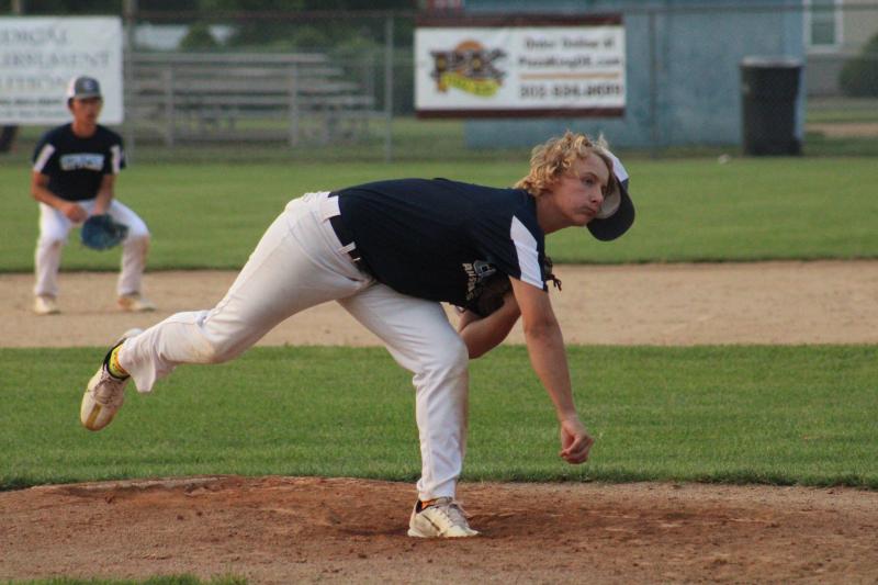 Cameron Hartstein took over for Malachi Woods in the fourth inning and proceeded to throw three innings of shutout baseball.