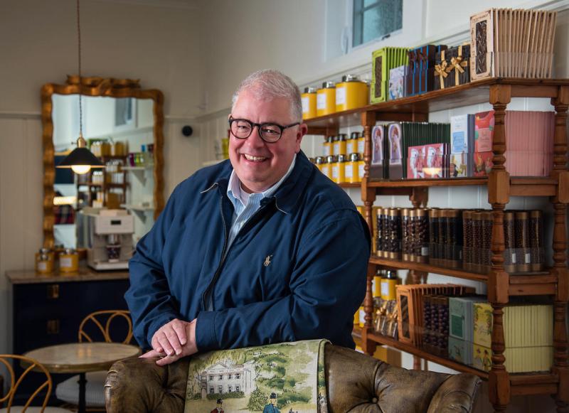 Oliver Whitby owner Don Preston has hand selected every item in his store and has a story behind each selection. DENY HOWETH PHOTO