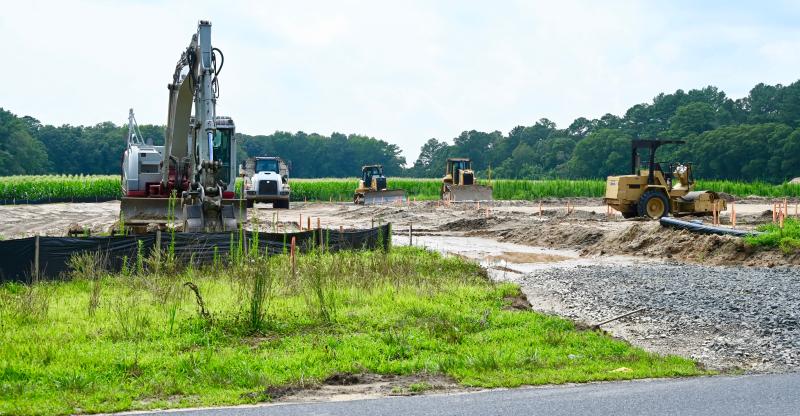 With Sussex County government providing most of the funding for open-space purchases, the Sussex County Land Trust is working on making some of the properties accessible to the public. Work is underway along Cool Spring Road near Lewes for a new Lewes-to-Georgetown trailhead.